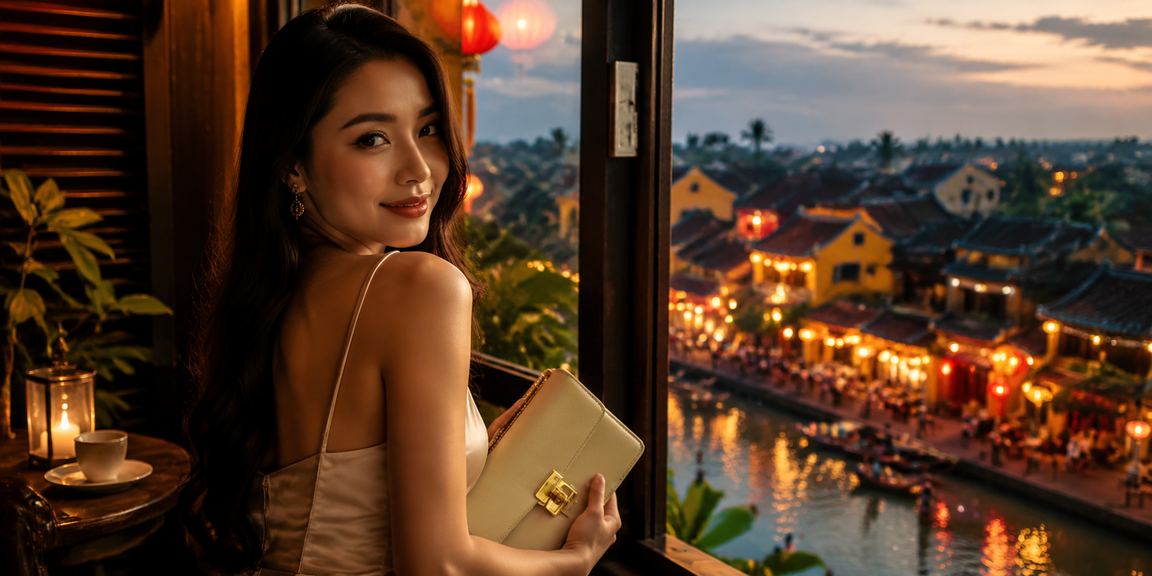Không gian casino cao cấp tại Hội An với không khí buổi sáng